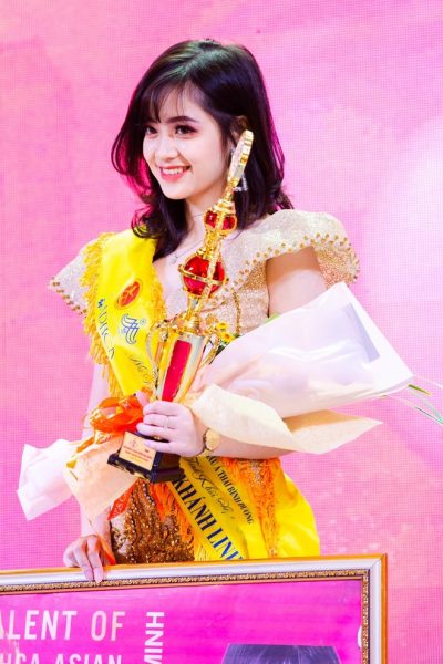 Lê Nguyễn Khánh Linh vinh danh “Nữ hoàng nét đẹp tinh khôi” trong cuộc thi Aphca Asian 2019