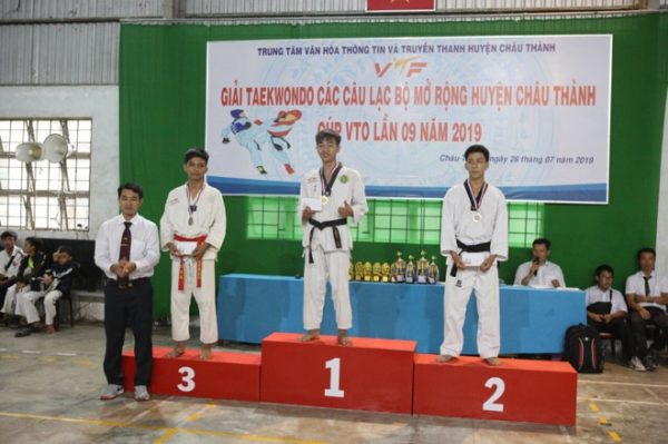 Giải Taekwondo mở rộng huyện Châu Thành diễn ra quy mô và thành công tốt đẹp