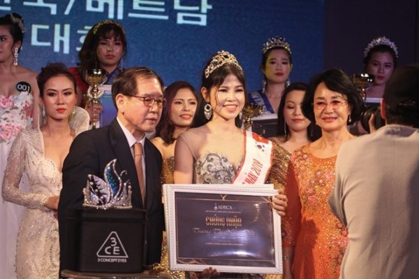 Người đẹp Trương Ngọc Diệu đăng quang Á hậu Doanh nhân Aphca Asian Việt – Hàn 2019