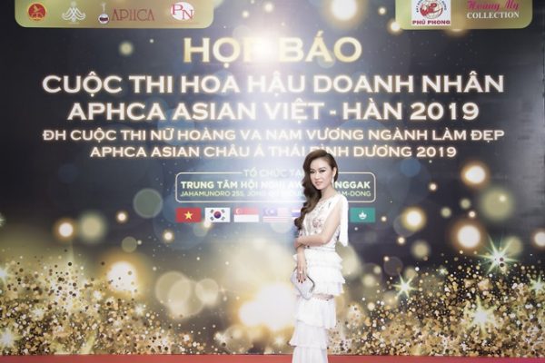 Bích Trân – Ứng cử viên sáng giá tại Hoa hậu Doanh nhân Aphca Asian Việt – Hàn 2019