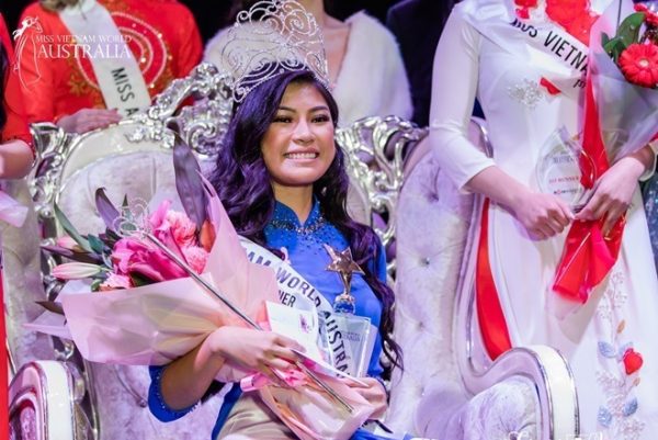Maria Thảo Đặng đăng quang Miss Vietnam World Australia 2019