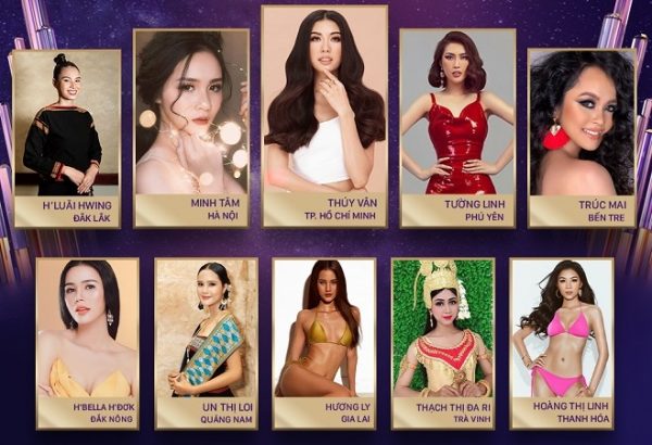 Lộ diện top 3 thí sinh được bình chọn nhiều nhất Miss Universe Online