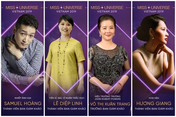 Tiếp tục lộ diện những giám khảo quyền lực tại Hoa hậu Hoàn vũ Việt Nam 2019