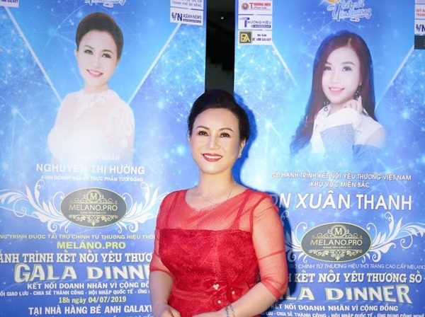 Doanh nhân Nguyễn Thị Hường hạnh phúc khi được sẻ chia