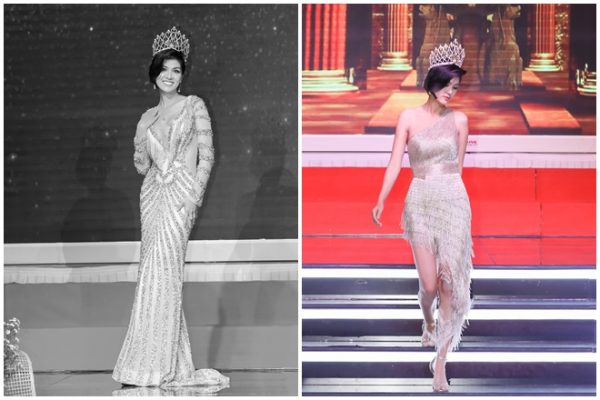 Nữ hoàng Sắc đẹp Hồ Oanh Yến trở lại ấn tượng trên sàn diễn Hương Sắc Việt 2020