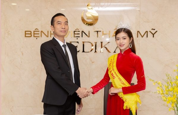 Hoa khôi “Nét đẹp Thanh niên Nha Trang 2020” Vương Linh trở thành đại sứ Bệnh viện Thẩm mỹ MEDIKA