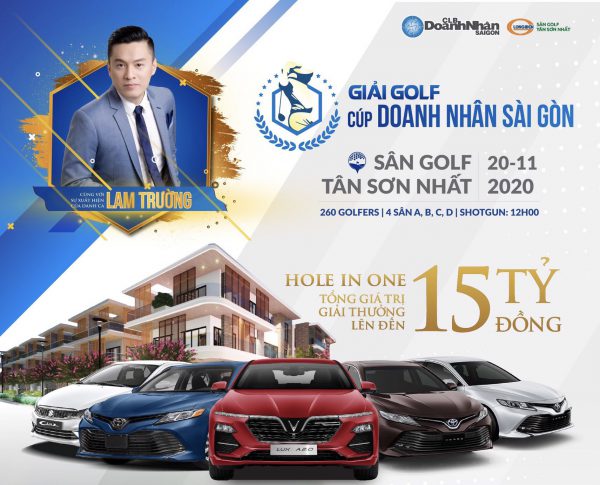Câu lạc bộ Doanh nhân Sài Gòn tổ chức giải Golf Doanh nhân Sài Gòn 2020