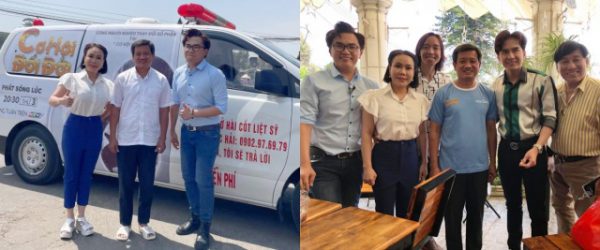 Việt Hương tặng 1,7 tỷ đồng cho ông Đoàn Ngọc Hải mua xe cứu thương