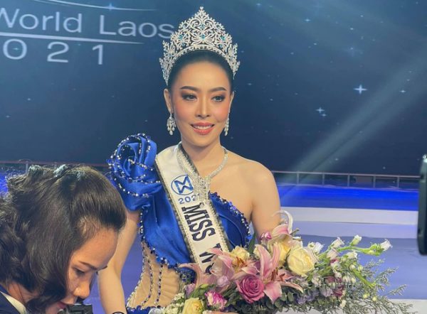 Hoa hậu người Lào bị tố khai gian tuổi và mua giải
