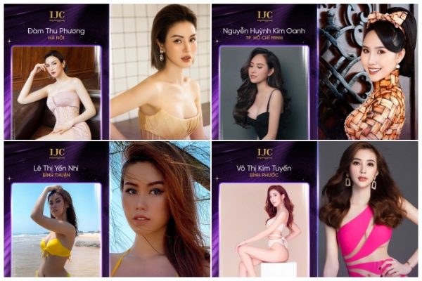 Nhan sắc dàn thí sinh 2000 tại cuộc thi ảnh online Hoa hậu Hoàn vũ Việt Nam 2021