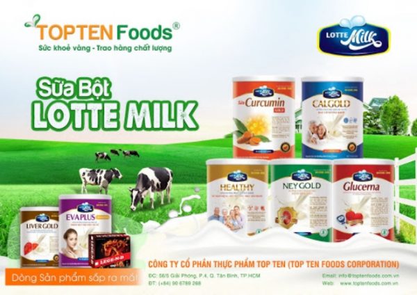 Lotte Milk – Công thức sữa đặc biệt hỗ trợ sức khỏe người bệnh