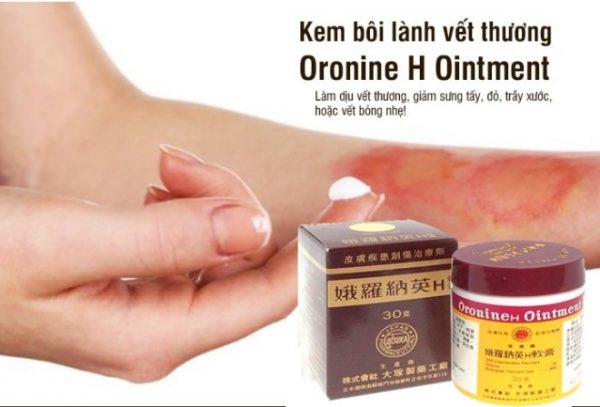Kem bôi lành vết thương Oronine Nhật Bản – an toàn & hiệu quả