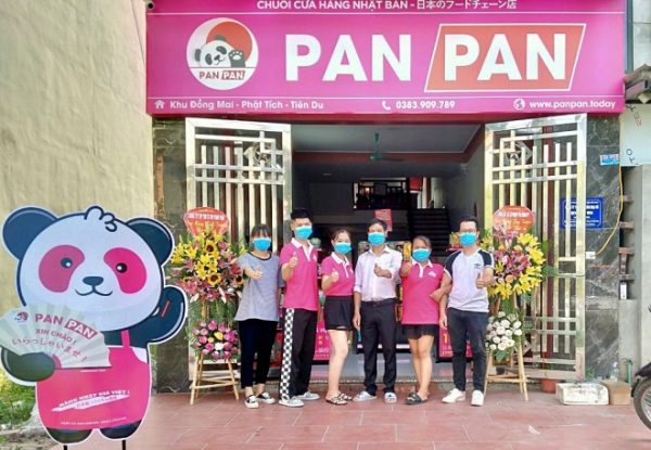 Cửa hàng Nhật nhượng quyền PANPAN chi nhánh Phật Tích, Bắc Ninh chính thức khai trương