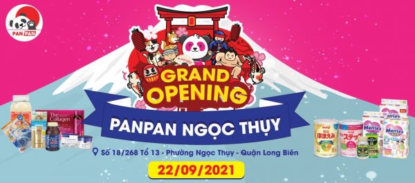 Cửa hàng PANPAN Ngọc Thụy, Long Biên chính thức đưa vào hoạt động – khởi đầu rực rỡ cho một hành trình mới