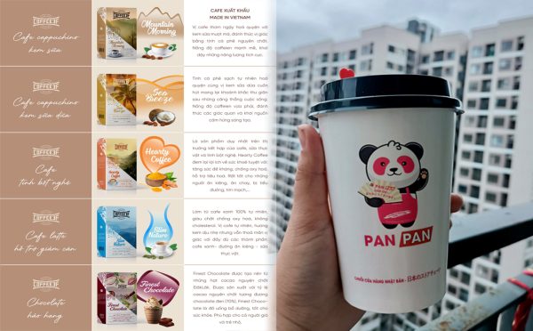 Cửa hàng Nhật PANPAN phát triển mô hình cà phê take away