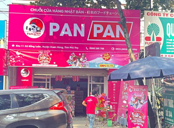 Khai trương cửa hàng nhượng quyền PANPAN tại Đoan Hùng, Phú Thọ