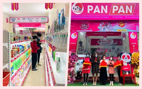 Người tiêu dùng thích thú mua sắm tại cửa hàng Nhật PANPAN TP. Thái Bình
