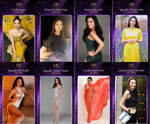 Những thí sinh có chiều cao nổi bật và ấn tượng của cuộc thi ảnh online Hoa hậu Hoàn vũ Việt Nam 2022