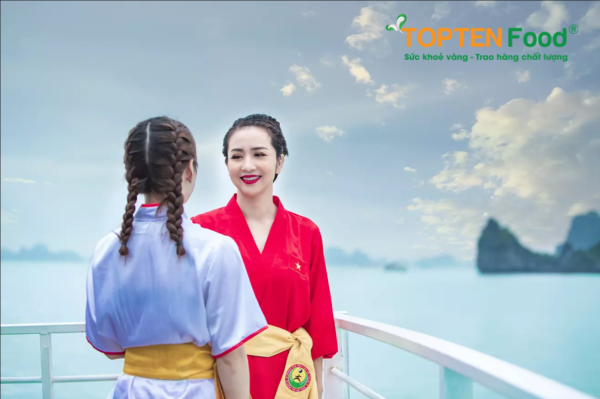 Topten Milk đồng hành cùng ‘Nữ hoàng Wushu’ Thúy Hiền trong MV cổ động SEA Games 31