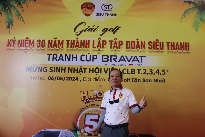 Ông Nguyễn Đức Đại, Chủ tịch CLB golf HCMC, Trưởng ban tổ chức