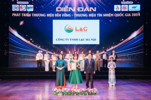 L&C Hà Nội giành giải thưởng Top 50 thương hiệu phát triển bền vững quốc gia