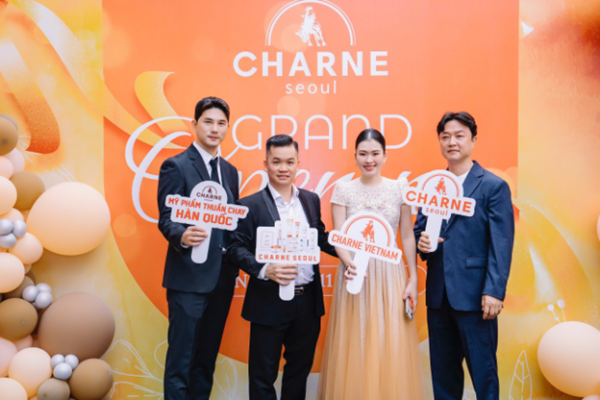 Thương hiệu làm đẹp hàng đầu Hàn Quốc Charne bắt đầu hành trình ‘Đánh thức vẻ đẹp tiềm ẩn’ cho khách hàng Việt