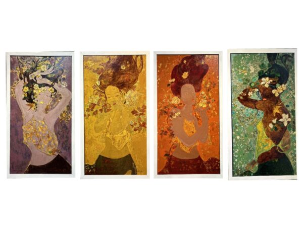 “Thiên đường hạ giới” trong tranh nghệ sĩ Loan Phương