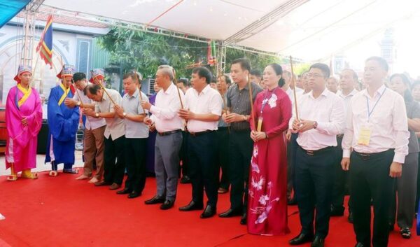 Trang trọng tổ chức lễ tưởng niệm ngày mất Hán Quận công Thân Công Tài