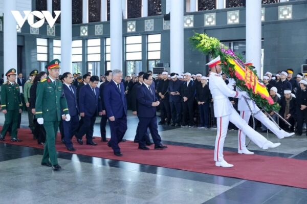 Lễ tang cấp Nhà nước nguyên Phó Chủ tịch Hội đồng Bộ trưởng Trần Phương