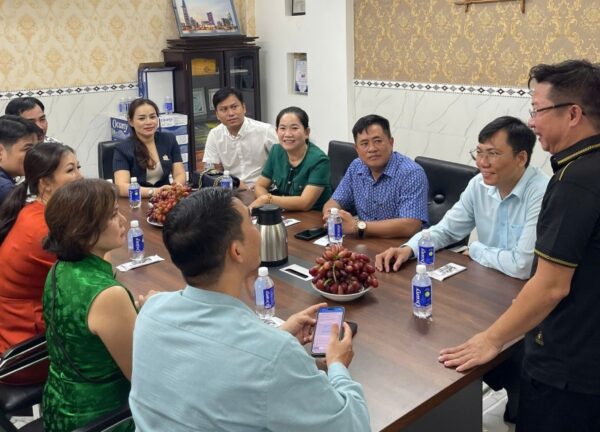 Chi hội Tân Phú – Hội Doanh nhân Sài Gòn tham quan doanh nghiệp Duc An Label