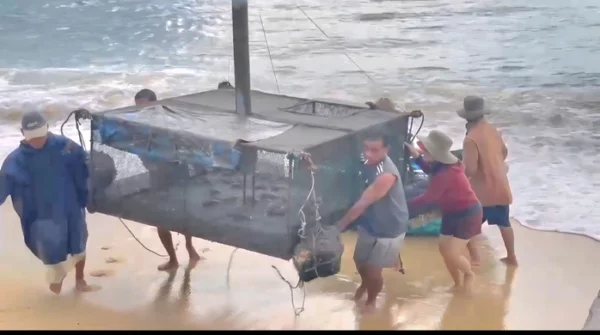 Đắk Lắk ra lệnh cấm ra biển để ứng phó với bão số 13