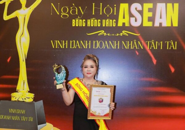 Doanh nhân Ngọc Ngọc: Hành trình từ tâm thế “Cho đi là còn mãi” đến Bông Hồng Vàng ASEAN 2026