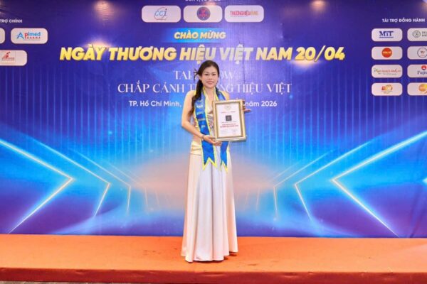 Trầm Hương Thanh Vượng: Lan Tỏa Linh Khí Việt Tại Lễ Vinh Danh Vietnam Golden Brand 2026