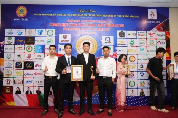 D’san khẳng định vị thế trên thị trường ghế massage với danh hiệu Top 5 Thương hiệu vàng chất lượng quốc tế 2026