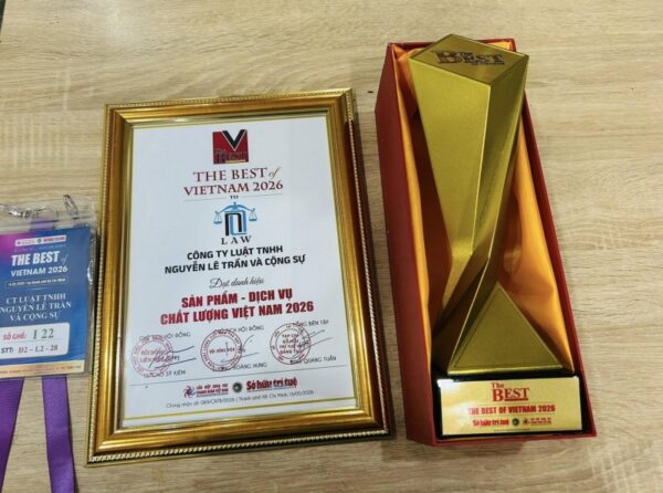 Luật Nguyễn Lê Trần và Cộng sự nhận giải thưởng Dịch vụ pháp lý tiêu biểu “The Best of Vietnam 2026”