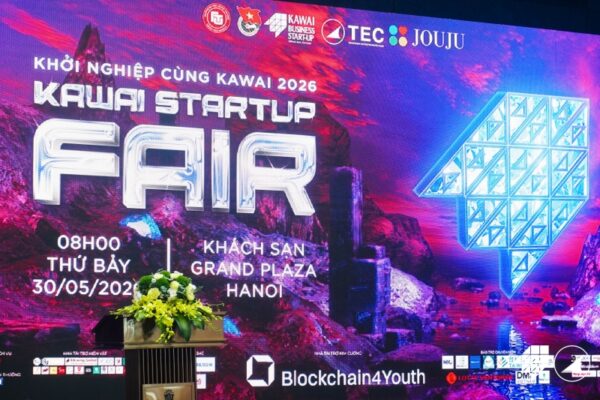 Dấu ấn Hội chợ Kết nối Khởi nghiệp Kawai Startup Fair 2026 – Chính thức lộ diện Top 05 Startup trẻ xuất sắc bứt phá giới hạn, tiến thẳng vào Đêm Chung kết