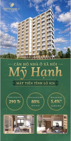 Nhà ở xã hội Mỹ Hạnh:  An cư hạnh phúc – kiến tạo tương lai